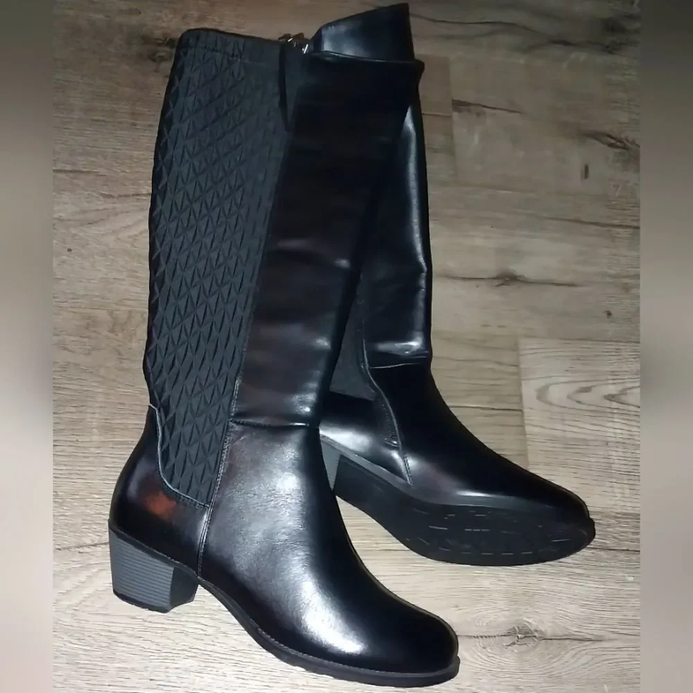 Ladies Black Propet Talise boots sz 8.5